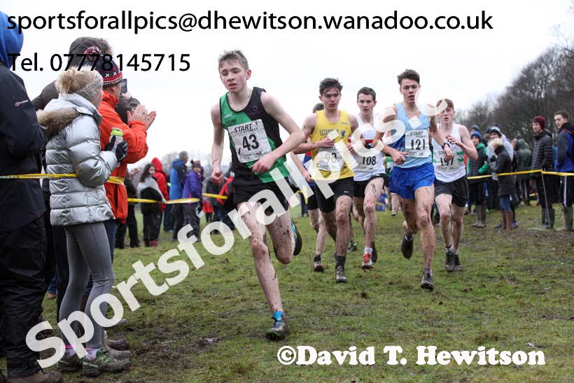 Mens under-17s Northern Cross Country, Knowsley Safari Park. Photo: David T. Hewitson/Sports for All Pics